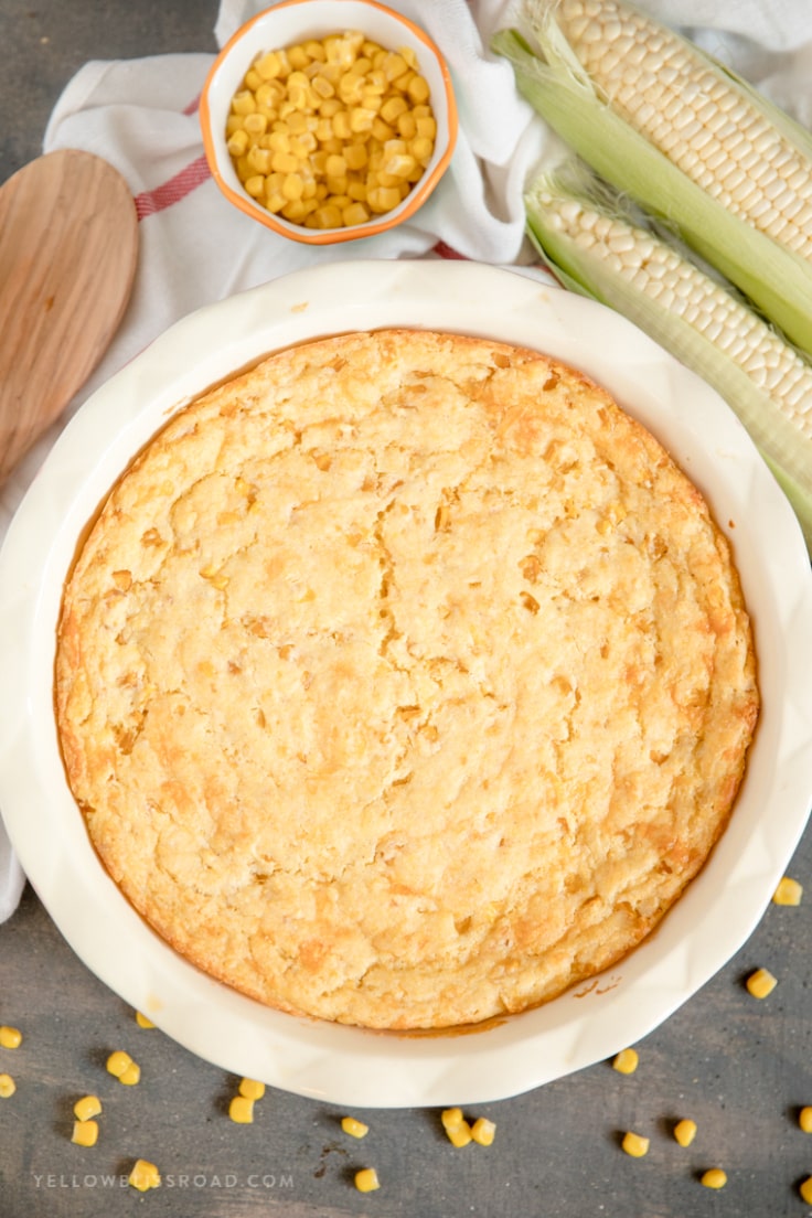 Creamy Cornbread Casserole (Corn Casserole Recipe)