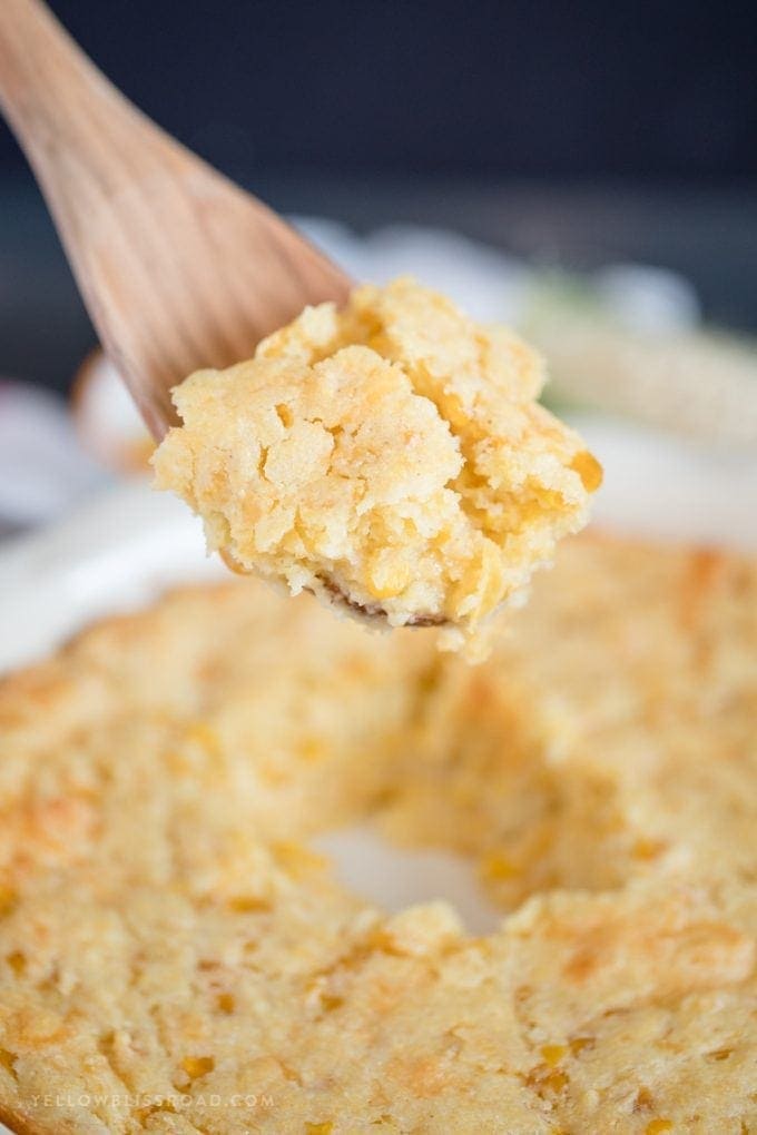 Creamy Cornbread Casserole (Corn Casserole Recipe)