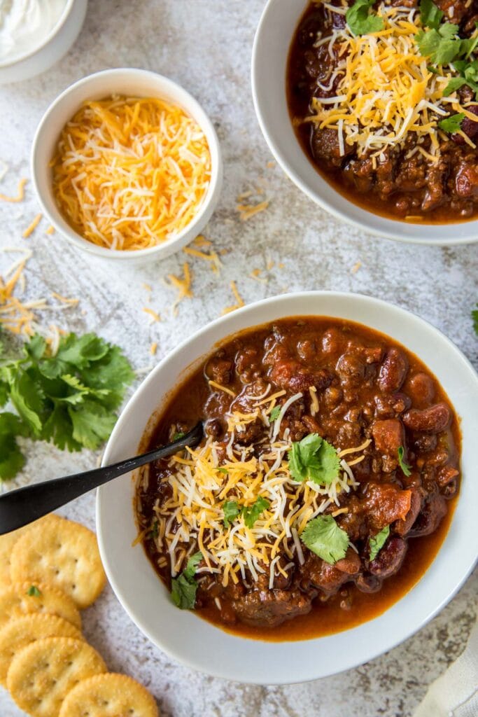 Easy Instant Pot Chili Yellow Bliss Road