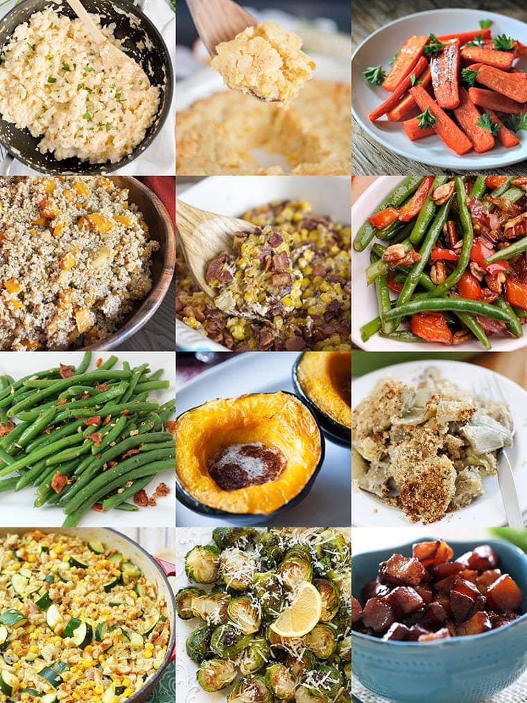 Thanksgiving Side Dishes The Ultimate List of Over 100 recipes!