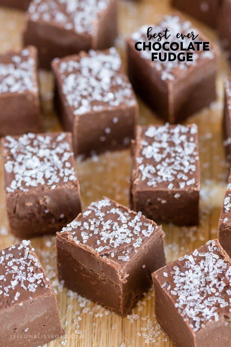 Best Ever Chocolate Fudge | Easy Stovetop Candy Recipe