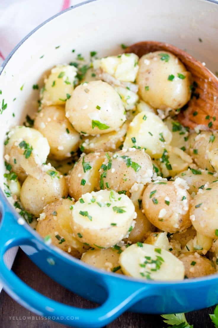 Garlic & Herb Baby Potatoes | Quick & Easy Side Dish Recipe