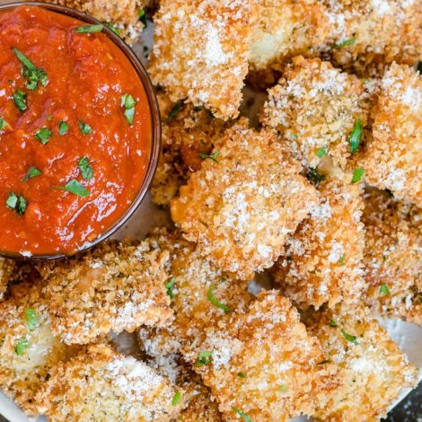 Best Fried Ravioli Recipe (Appetizer) - YellowBlissRoad.com