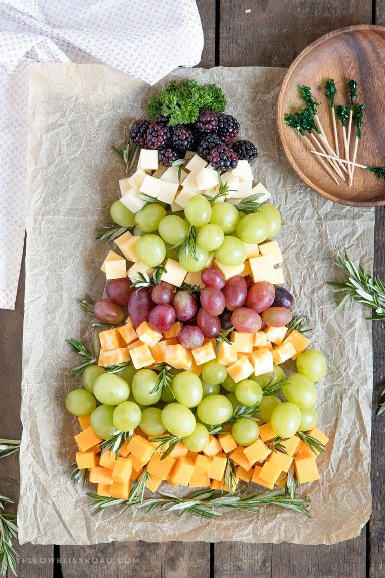 holiday fruit platter