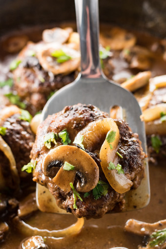 Chopped Steaks with Mushroom Gravy | Easy Weeknight Meal