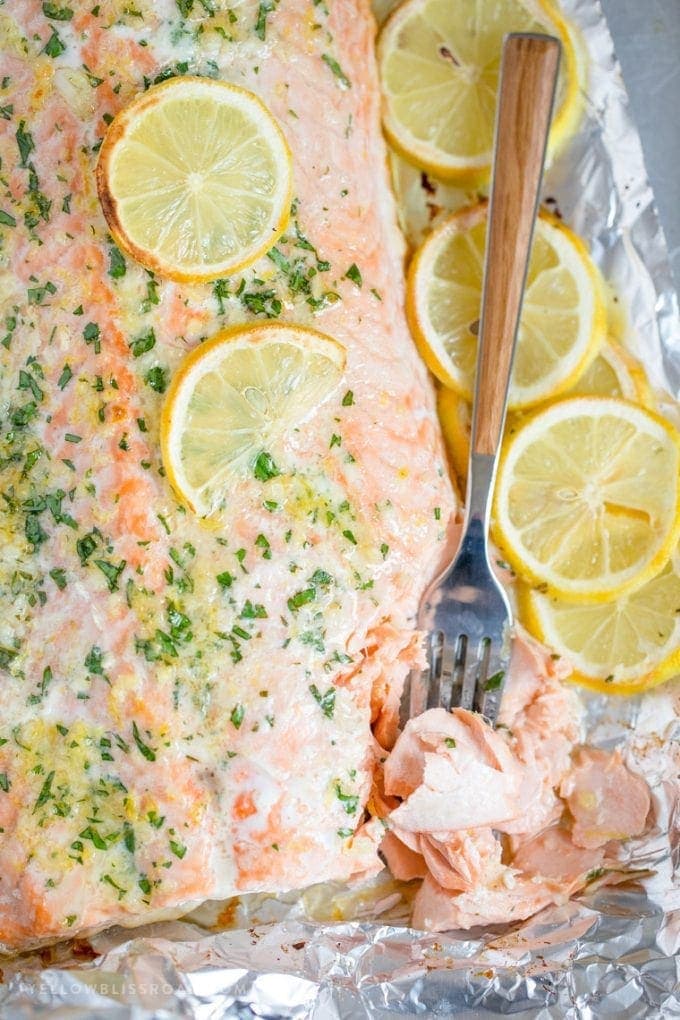 Easy Oven Baked Salmon Recipe - Yellow Bliss Road