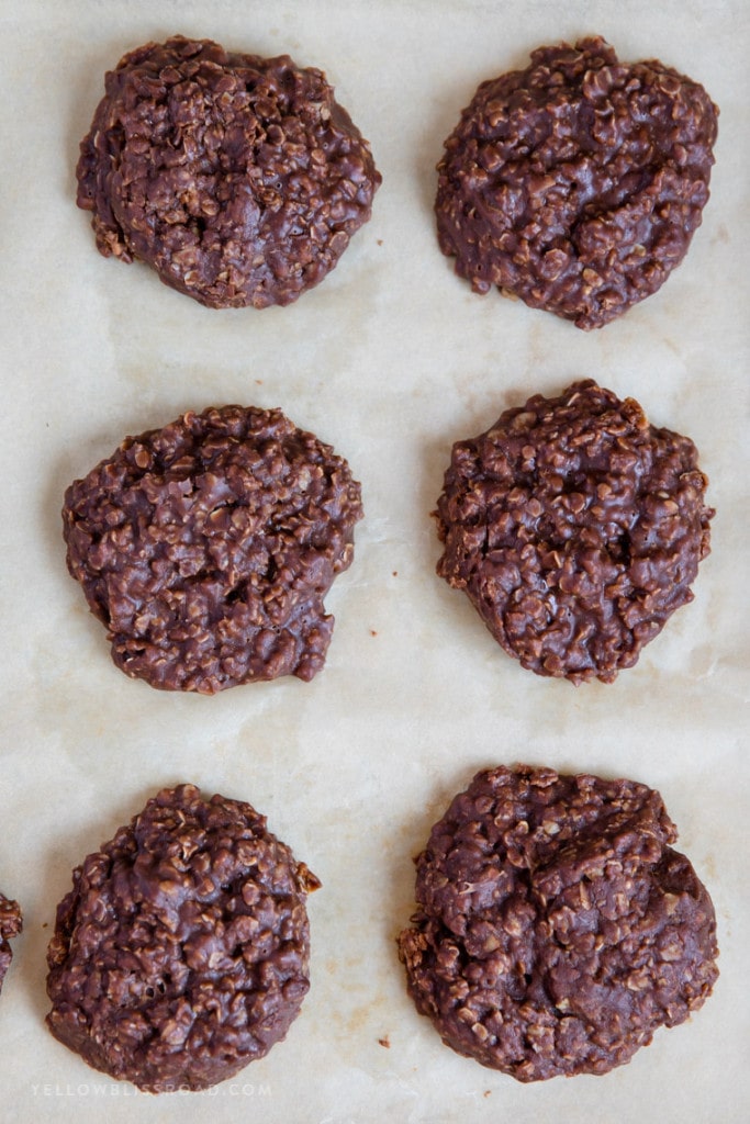 Chocolate No Bake Cookies With Peanut Butter Easy Dessert Recipe 