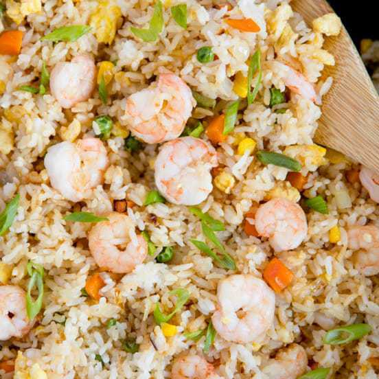 Shrimp Fried Rice - Easy and Better Than Take Out!