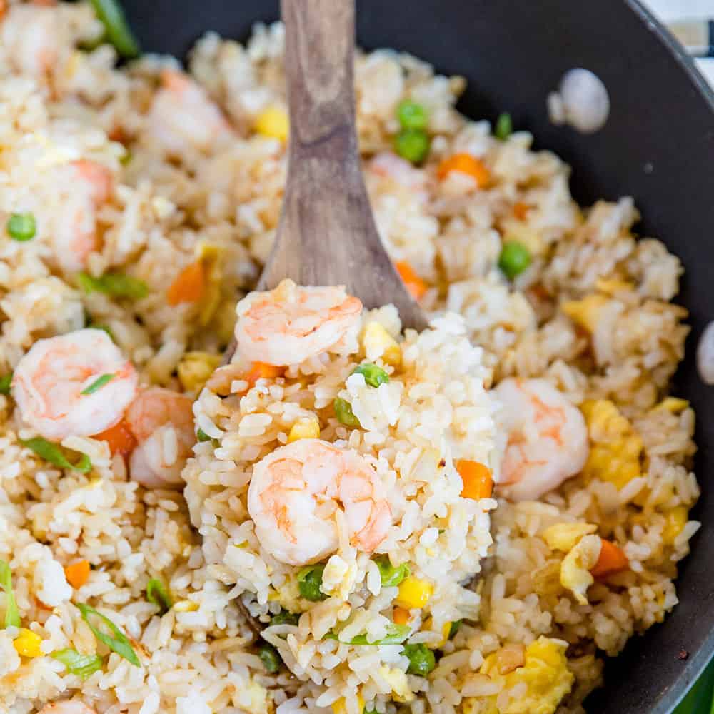 Shrimp Fried Rice - Easy and Better Than Take Out!