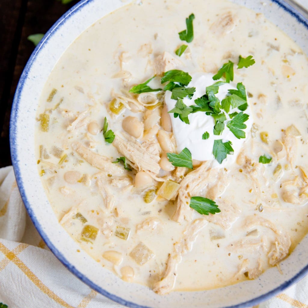 Best Creamy White Chicken Chili Recipe