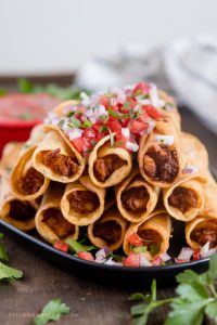 Chicken Taquitos with Cream Cheese | Yellow Bliss Road