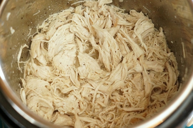 Instant Pot Shredded Chicken | YellowBlissRoad.com