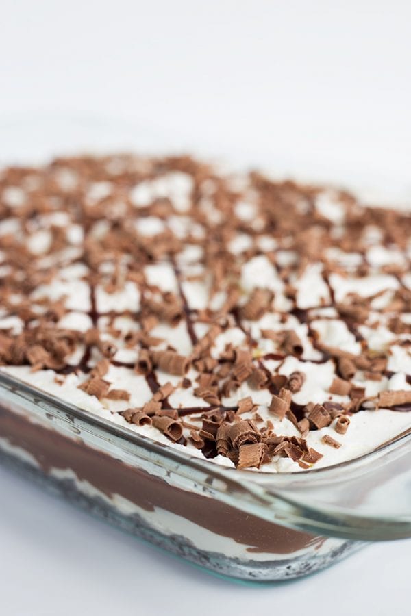 Chocolate Lasagna Recipe Easy NoBake Dessert