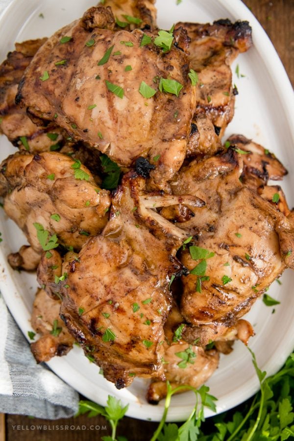 Grilled Chicken Marinade Recipe | Grilled Chicken Thighs