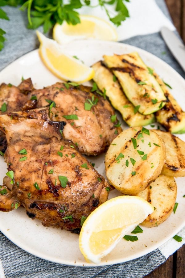 Grilled Chicken Marinade Recipe | Grilled Chicken Thighs