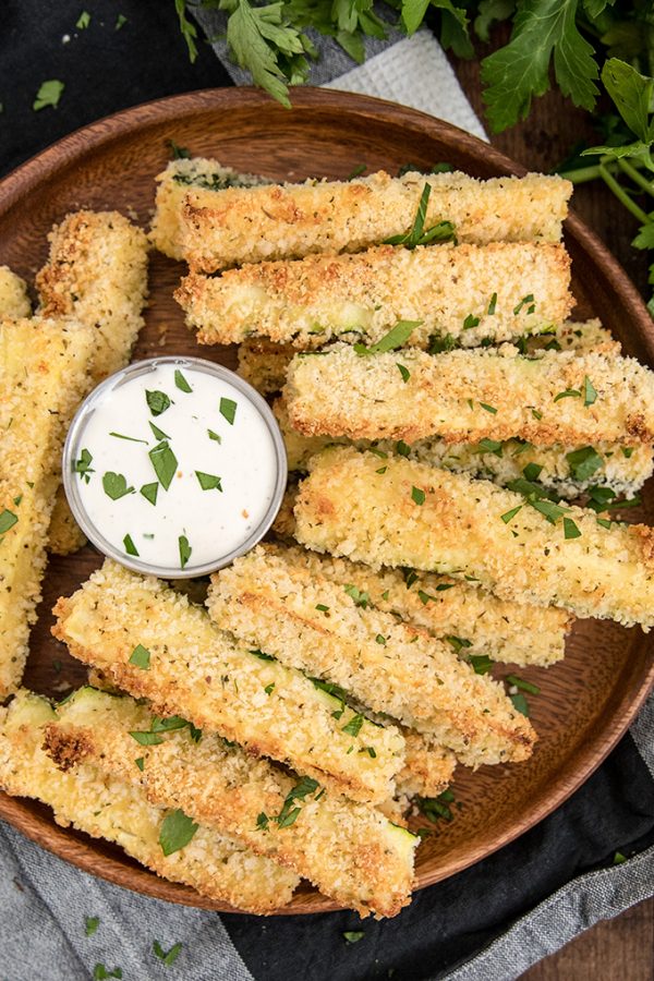 Baked Zucchini Fries With Parmesan And Garlic 0900