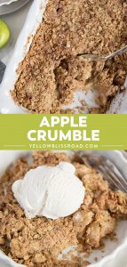 Apple Crumble Recipe | How to Make Apple Crumble | Yellow Bliss Road