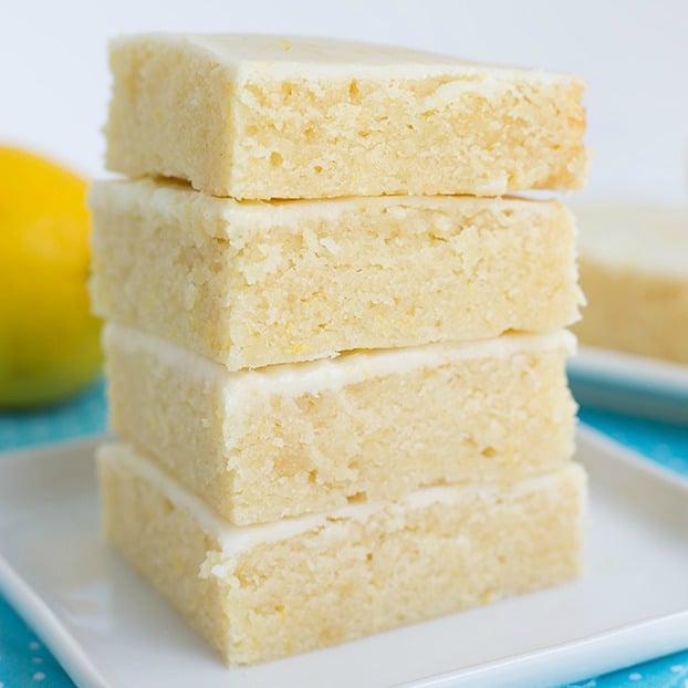 Lemon Brownies - Yellow Bliss Road