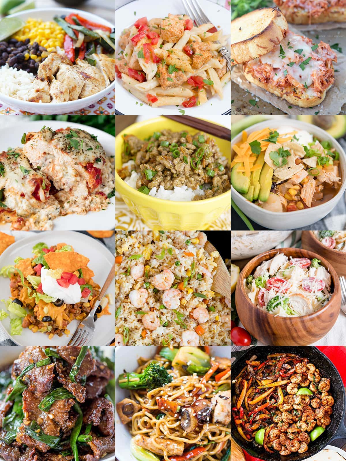 Easy Dinner Ideas Your Family Will Love | YellowBlissRoad.com