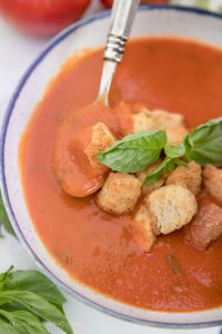 Instant Pot Tomato Soup (with Fresh Tomatoes)