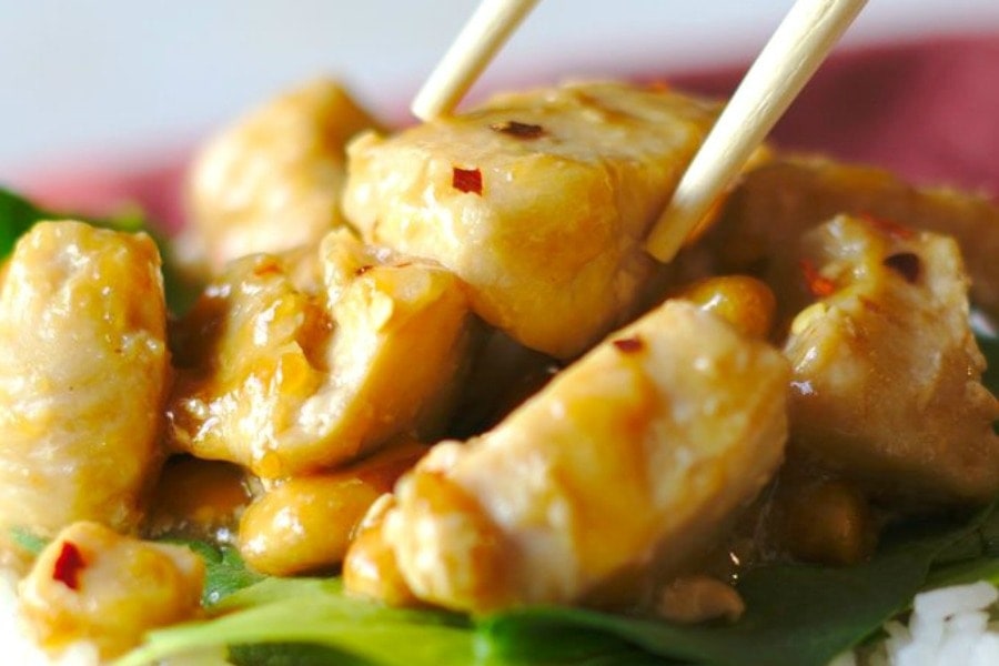 Kung Pao Chicken (Better than Take Out!) - Yellow Bliss Road