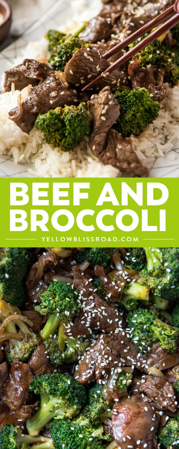 Beef and Broccoli | YellowBlissRoad.com