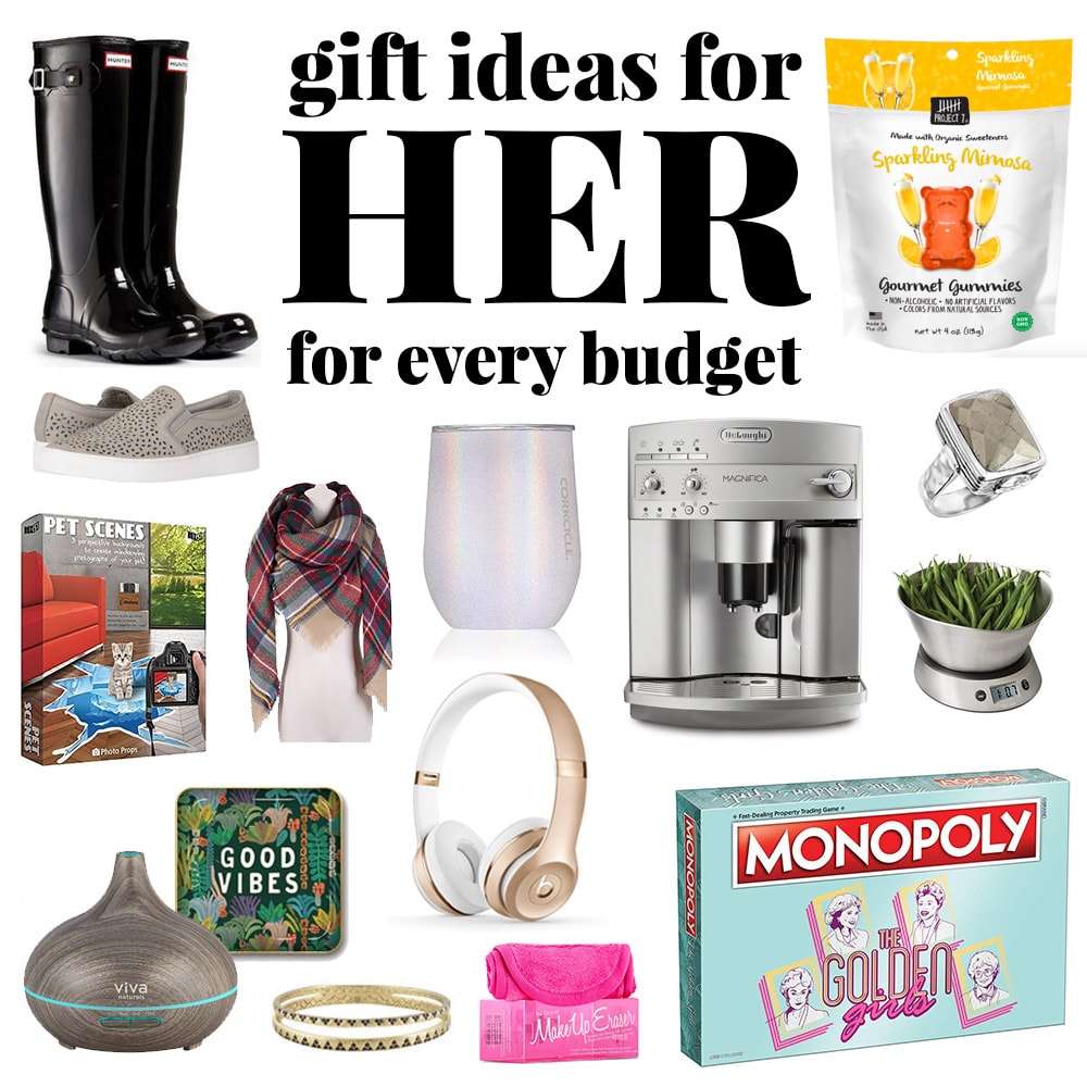 Christmas Gift Ideas for Her (Gifts for 