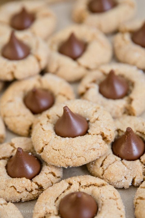 Best Peanut Butter Blossoms Recipe | YellowBlissRoad.com