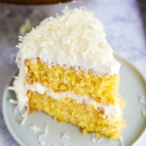 The Best Coconut Cake Recipe | YellowBlissRoad.com