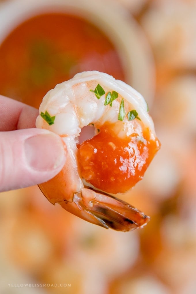 How to Make Easy Shrimp Cocktail | YellowBlissRoad.com