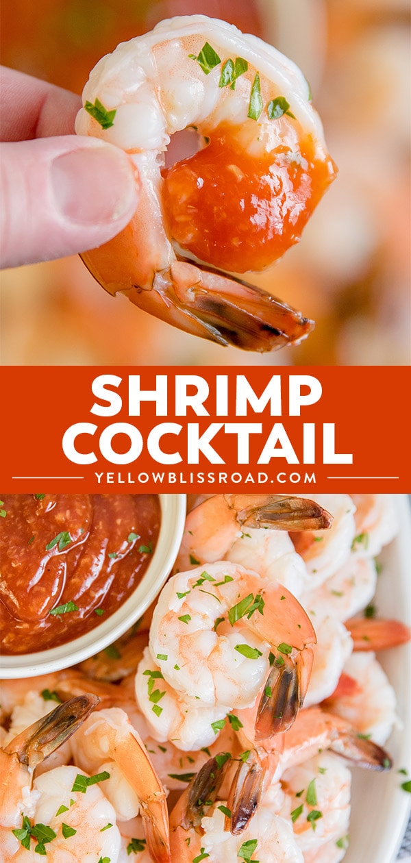 How to Make Easy Shrimp Cocktail | YellowBlissRoad.com