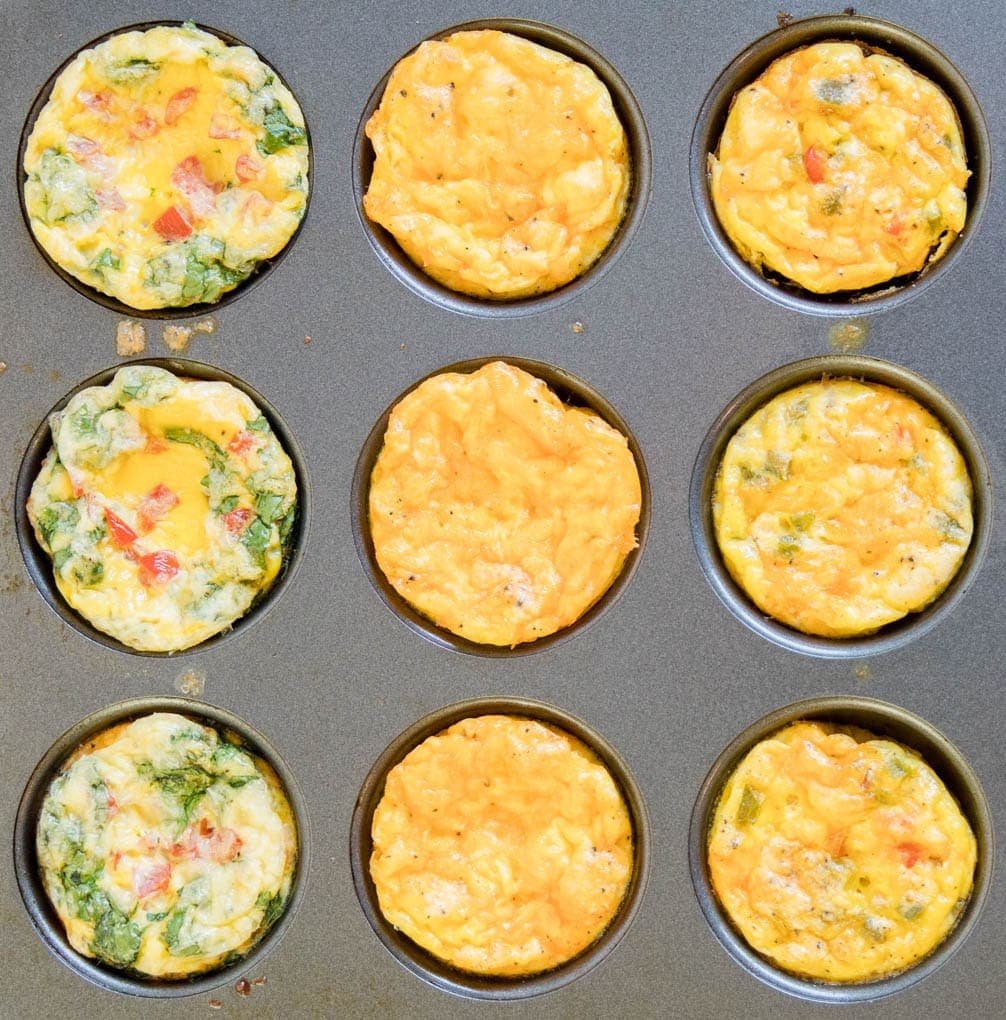 Oven-Baked Eggs in a Muffin Tin