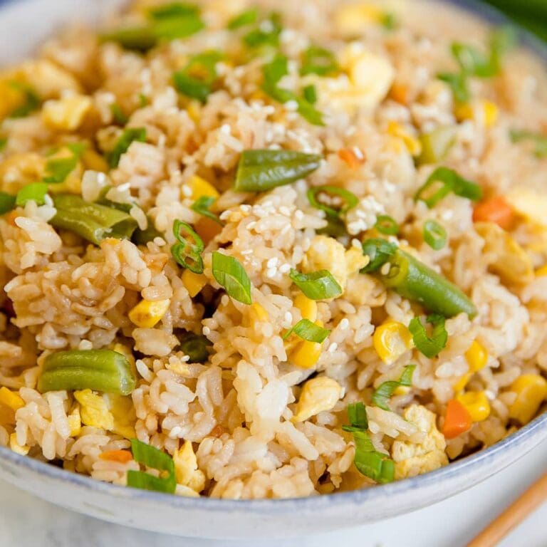 Easy Egg Fried Rice Recipe YellowBlissRoad