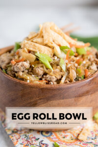 One Pan Egg Roll In A Bowl Aka Crack Slaw Yellowblissroad Com