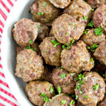 Easy Homemade Meatballs Recipe - Yellow Bliss Road