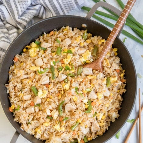 Easiest Chicken Fried Rice Recipe | Yellow Bliss Road