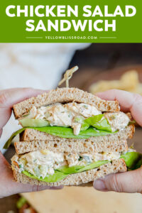 BEST Chicken Salad Sandwich | YellowBlissRoad.com