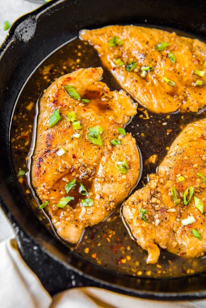 Cast-Iron Chicken Breast - Sweet As Honey