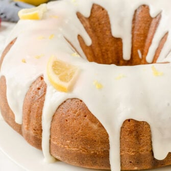 Lemon Pound Cake Recipe | YellowBlissRoad.com