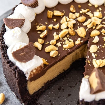 Chocolate Peanut Butter Pie | YellowBlissRoad.com