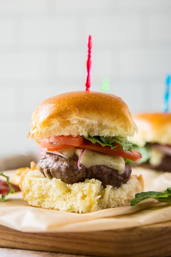 The Best Grilled Hamburger Sliders