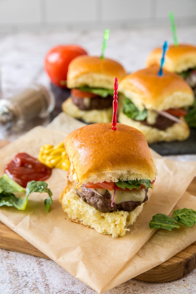 The Best Grilled Hamburger Sliders YellowBlissRoad