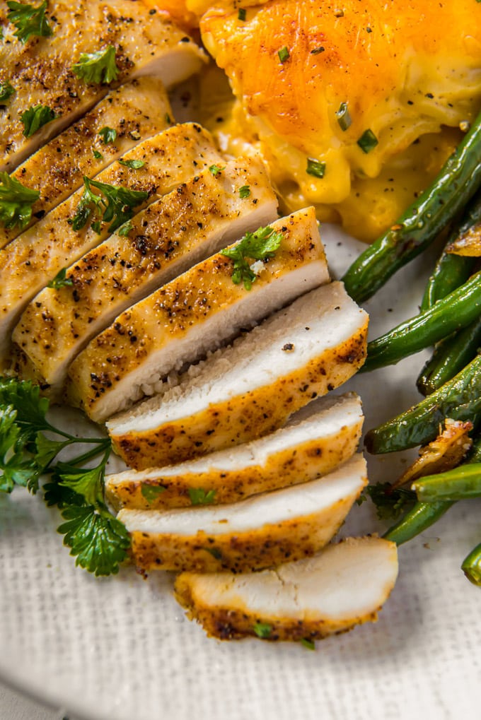 Perfectly Juicy Baked Chicken Breasts