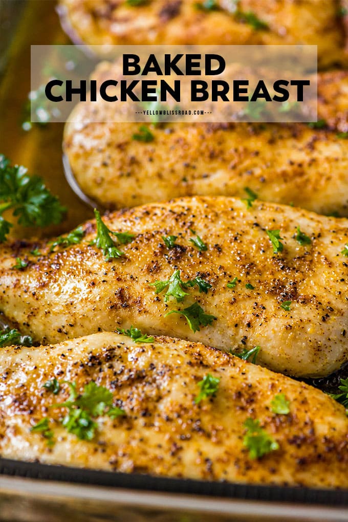 Chicken Breast Recipe - Tender & Juicy Simple Oven Recipe