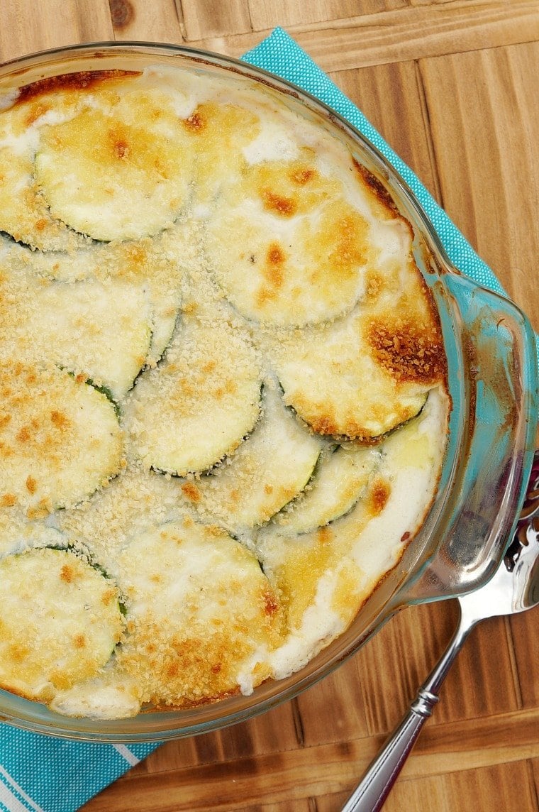 The Best Cheesy Zucchini Casserole