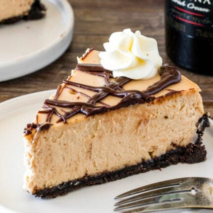 Baileys Cheesecake Recipe | YellowBlissRoad.com