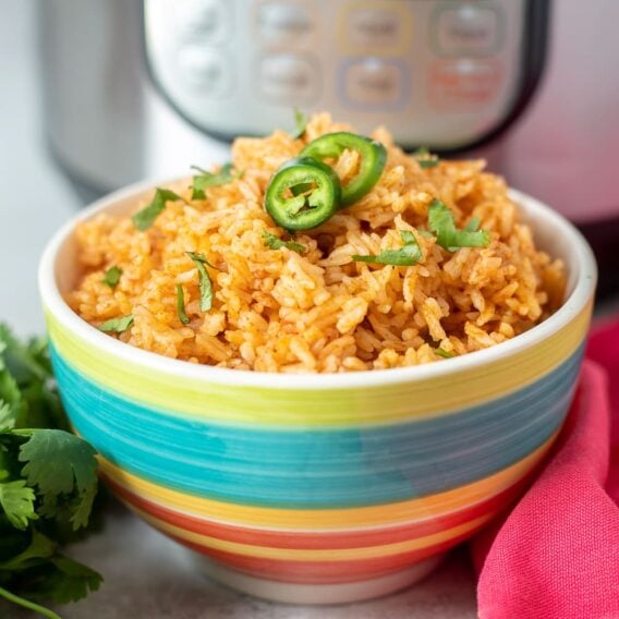 Easy Instant Pot Mexican Rice | YellowBlissRoad.com