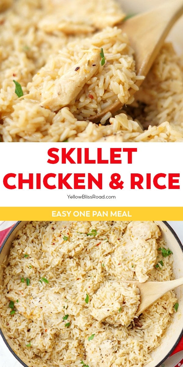 Skillet Chicken And Rice Recipe 6333