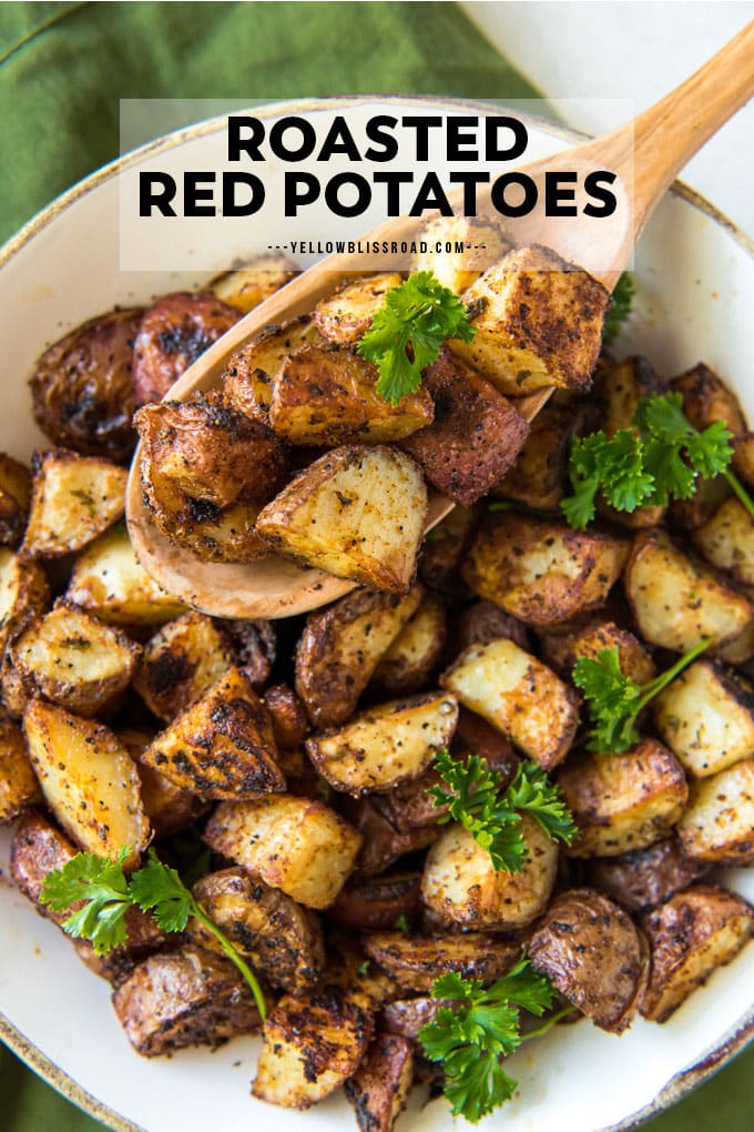 Oven Roasted Red Bliss Potatoes - Fresh April Flours