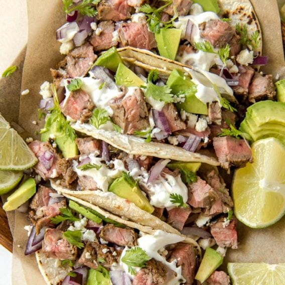 Easy Mexican Street Tacos | YellowBlissRoad.com